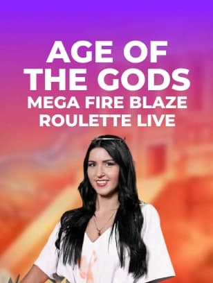 Mega Fire Blaze Age of the Gods Roulette Live