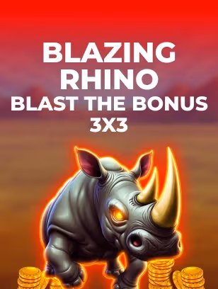 Blazing Rhino - Blast The Bonus 3x3